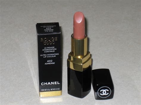 chanel adrienne 402|Chanel adrienne rouge lipstick.